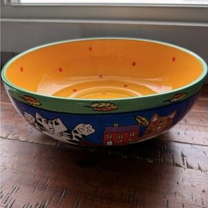 Catzilla by Candace Reiter Designs Large Serving Bowl